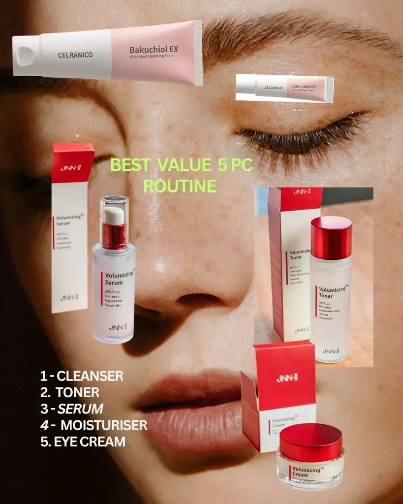 Rx JNN Volumizing with EGF & Peptide Skincare Set 6 pc